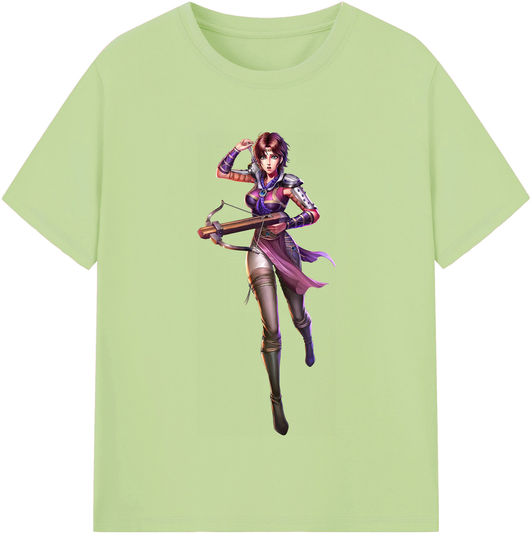 （画像用） 北斗の拳 Fist of the North Star 綿100％半袖Tシャツ（フロントプリント）